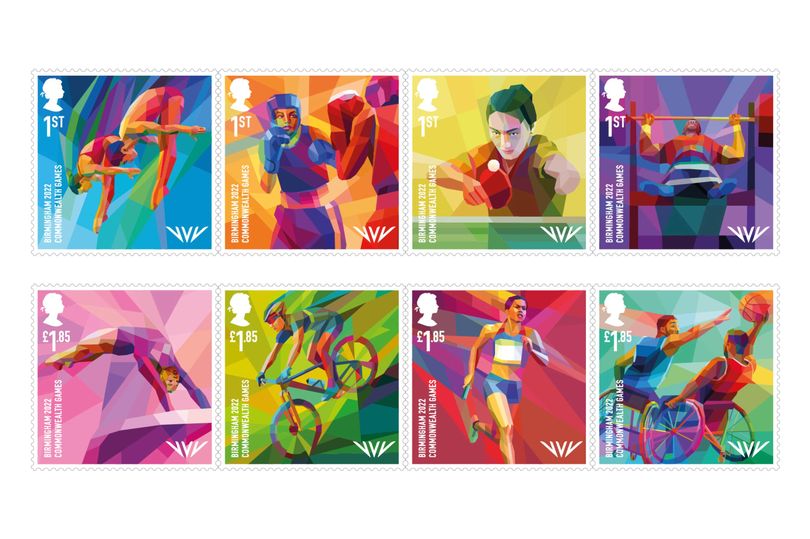 2022 Commonwealth Games Birmingham, England stamps